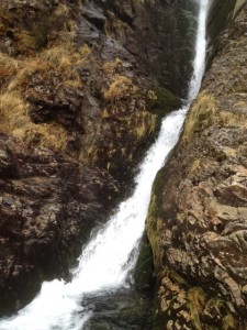 Cascading water